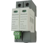 Устройство защиты импульсных перенапряжений ELCOMTECH T1 2P 50kA 275V SPD21W-T1-1N7AC275R УТ-00039109