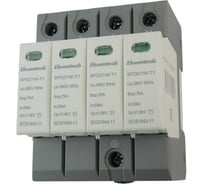 Устройство защиты импульсных перенапряжений ELCOMTECH T1 4P 50kA 385V SPD21W-T1-3N7AC385 УТ-00039122