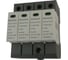 Устройство защиты импульсных перенапряжений ELCOMTECH T2T3 4P 40kA 385V SPD21W-T2T3-3N40AC385R УТ-00039195 1