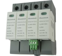 Устройство защиты импульсных перенапряжений ELCOMTECH T2 4P 40kA 385V SPD21W-T2-3N40AC385R УТ-00039171