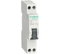 Автоматический выключатель дифференциального тока (АВДТ) Systeme Electric City9 1П+Н C10 6000A 10мА A 18мм C9D83610