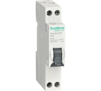 Автоматический выключатель дифференциального тока (АВДТ) Systeme Electric City9 1П+Н C16 4500A 10мА A 18мм C9D63616