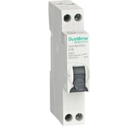 Автоматический выключатель дифференциального тока (АВДТ) Systeme Electric City9 1П+Н C16 4500A 30мА AC 18мм C9D33616