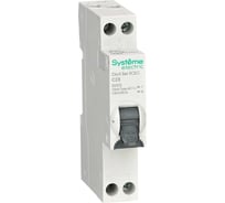 Автоматический выключатель дифференциального тока (АВДТ) Systeme Electric City9 1П+Н C25 6000A 30мА AC 18мм C9D38625