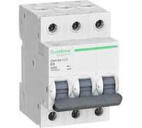 Автоматический выключатель Systeme Electric City9 Set C 3A 3P 4,5kA C9F34303