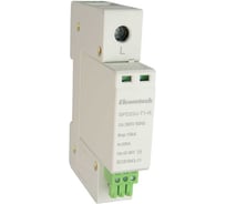 Устройство защиты импульсных перенапряжений ELCOMTECH T1 1P 50kA 385V SPD23J-T1-1P15AC385R УТ-00039059