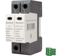 Устройство защиты импульсных перенапряжений ELCOMTECH T1T2 1+NPE 50kA 385V SPD21W-T1T2-1NPE7AC385R УТ-00039139