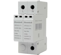 Устройство защиты импульсных перенапряжений ELCOMTECH T1 2P 50kA 385V SPD23J-T1-1N15AC385 УТ-00039062