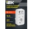 Розетка-таймер электрическая IEK РТЭ-4 с USB 15мин-8ч 16А IP20 бел ERT12-1-16-O-15-2-20-K01 2