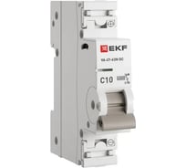 Автоматический выключатель EKF ВА 47-63N DC 1P 10А (C) 6kA PROXIMA M63DC6110C