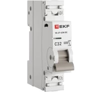 Автоматический выключатель EKF ВА 47-63N DC 1P 32А (C) 6kA PROXIMA M63DC6132C