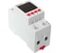 Реле напряжения и тока EKF MRVA с дисплеем, 2 модуля, 40A MRVA-40A-v2 7