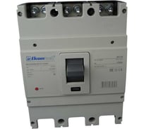 Автоматический выключатель в литом корпусе ELCOMTECH MCCB25B-65-3T1250N, 3P 1250A 65kA, с термомагнитным расцепителем УТ-00038986
