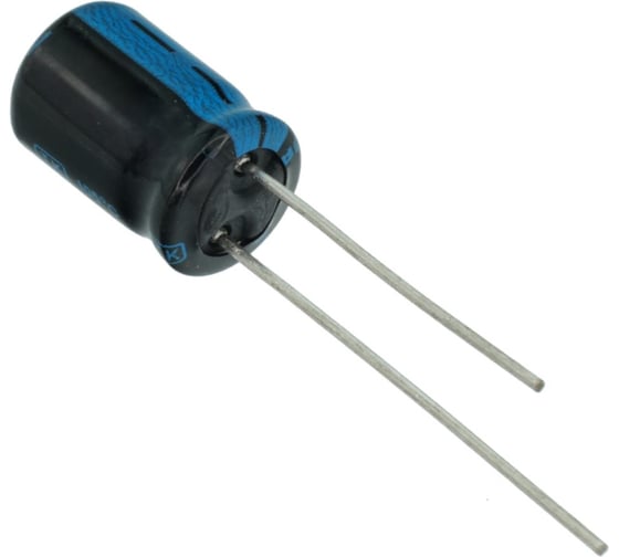 Конденсатор электролитический JAMICON (25шт.) 10мкФ, 63В, -55/105C, 5x11 / P:2 мм JTK106M063S1AMC11L-474 (25)