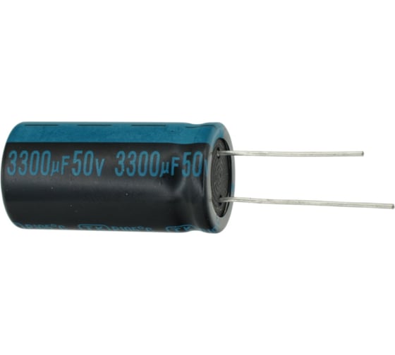 Конденсатор электролитический JAMICON (2шт.) 3300мкФ, 50В, -55/105C, 18x35 / P:7.5 мм JTK338M050S1AMN35L-472 (2)