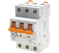 Автоматический выключатель СВЕТОЗАР 3-полюсный, 20 A, "C", откл. сп. 10 кА, 400 В SV-49073-20-C