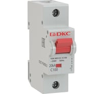 Автоматический модульный выключатель DKC YON MD125 1P 100А C 20kA DKC MD125-1C100