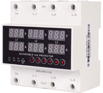 Реле напряжения трехфазное RUCELF SRW-3F63-VAS КА-00010962