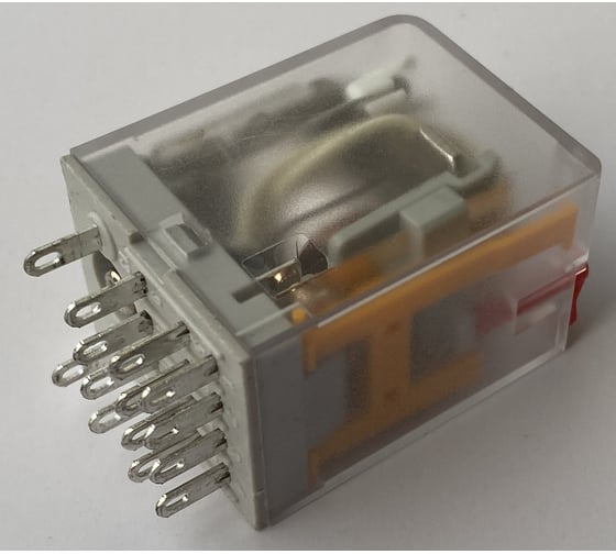Промежуточное реле на 4 контакта ANDELI LY4 4P 5A 220V LSD4AFT ADL09-285