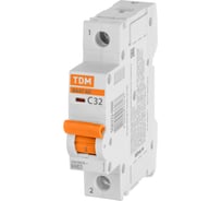 Автоматический выключатель TDM ELECTRIC ВА47-125 3Р 32А 15кА х-ка С SQ0223-0080