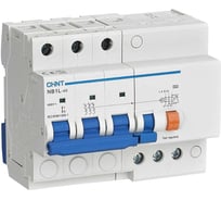 Автоматический выключатель дифференциального тока (АВДТ) CHINT NB1L-40 3P C32 30мА тип AС 6кА, электромеханический (R) 198043