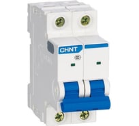 Автоматический выключатель CHINT NXB-63S 2P 3А 4,5кА характеристика D (R) (уп. 6 шт.) 296797