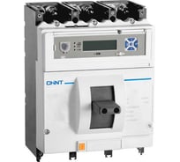 Автоматический выключатель CHINT NM8N-1600H EM 4P 1000А 100кА с электронным расцепителем, LCD (R) 263151