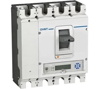 Автоматический выключатель CHINT NM8N-630S EM 4P 630А 50кА с электронным расцепителем, LCD (R) 269479