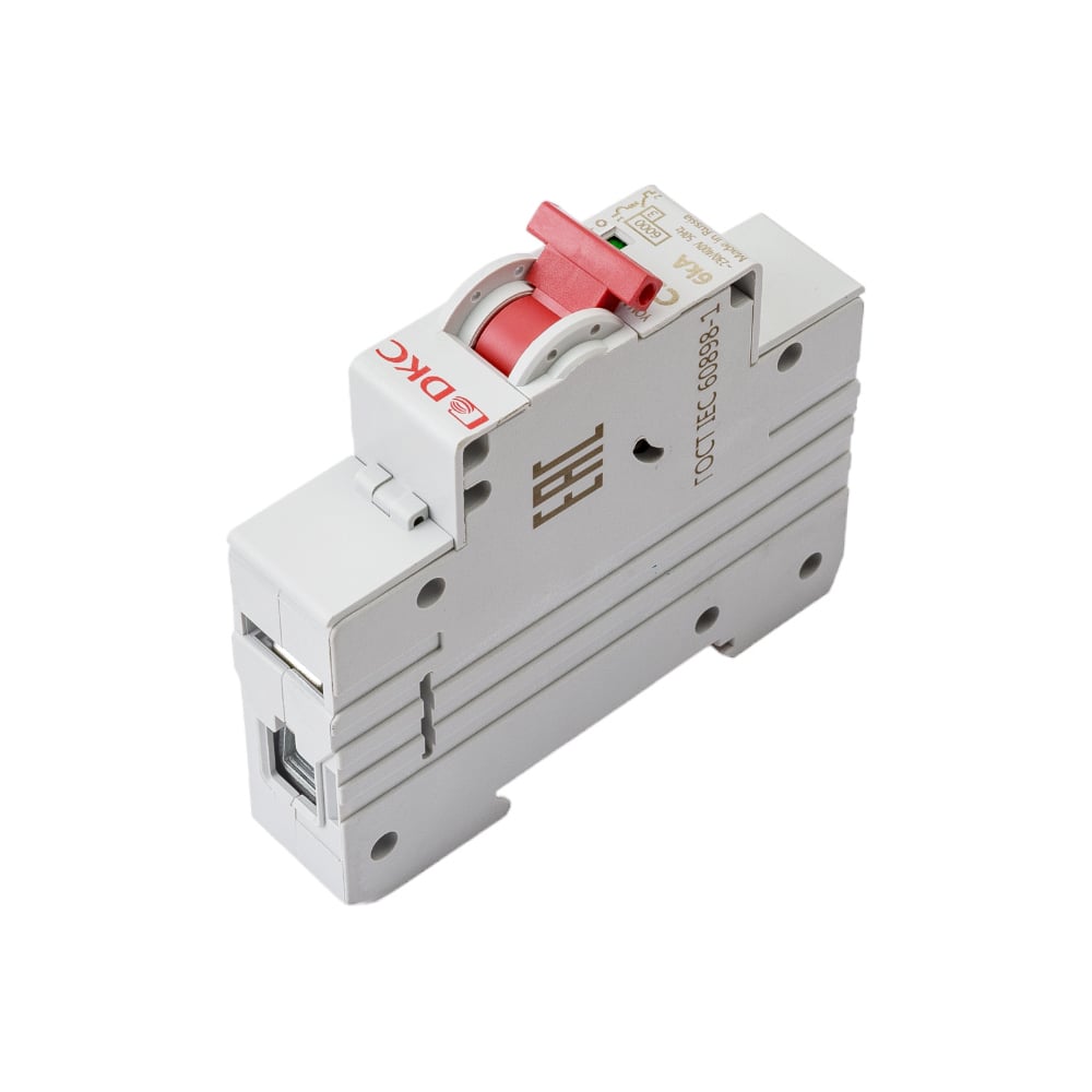 Автоматический модульный выключатель DKC YON MD63 1P 10А C 6kA MD63 ...