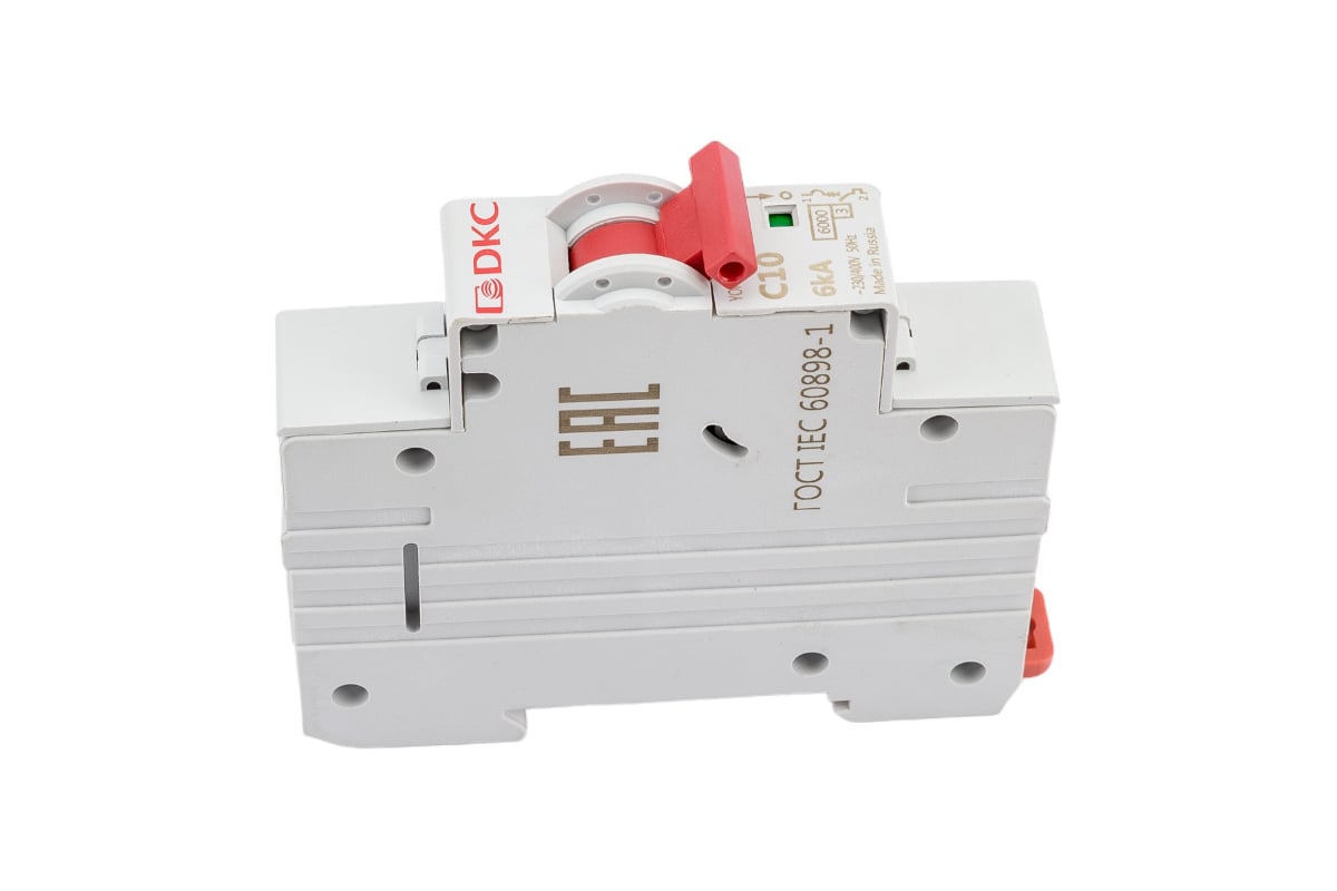 Автоматический модульный выключатель DKC YON MD63 1P 10А C 6kA MD63 ...