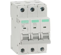 Автоматический выключатель Systeme Electric (АВ) ВА-203, 3 P, 10 A, хар-ка C, 15 кА 13481DEK