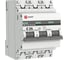 Автоматический выключатель EKF 3P 25А (C) 4,5kA ВА 47-63 (2 шт) mcb4763-3-25C-pro-2 1