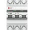Автоматический выключатель EKF 3P 32А (C) 4,5kA ВА 47-63 (2 шт) mcb4763-3-32C-pro-2 3
