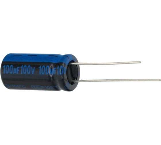 Конденсатор электролитический JAMICON, (5шт.) 100мкФ, 100В, -55/105C, 10x21 / P:5 мм, JTK107M100S1GMH21L-495 (5)