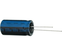 Конденсатор электролитический JAMICON, (5шт.) 330мкФ, 100В, -55/105C, 12.5x25 / P:5 мм, JTK337M100S1AMK25L-496 (5)