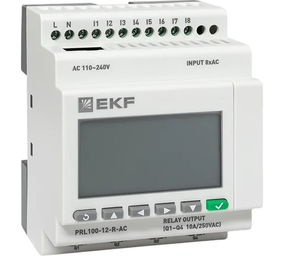 Программируемое реле EKF PRO-Relay PRL100-12-R-AC