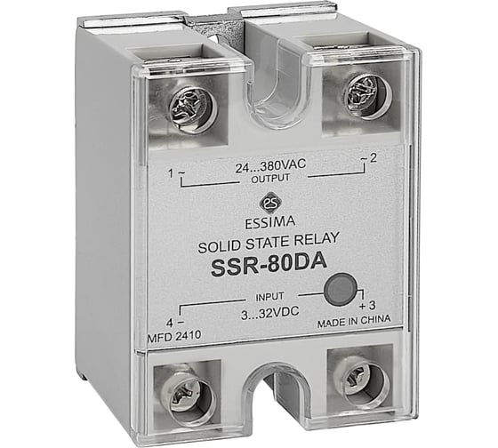 Твердотельное реле KRAFTAIR SSR-80DA 80А