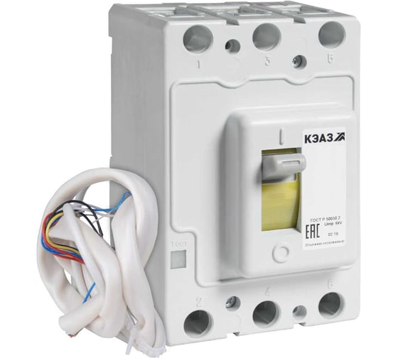 Выключатель автоматический КЭАЗ ВА57-35-344610-31,5А-160-690AC-УХЛ3 254910