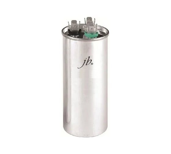 Пусковой конденсатор JB 40uF+5 450VAC +/-5_(JFS25A6540J000000B) JFS-25 (клеммы, для кондиционеров, 3 вывода) 55_100 (алюминиевый корпус) 00-00017451