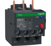 Тепловое реле Systeme Electric Contactors D Telemecanique 1,6-2,5А SE LRD07