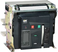 Выключатель автоматический воздушный IEK ARMAT AR-A4H TT25 3P F HR 100кА расцепитель TT 2500А 3P стационарный с аксессуарами ~220-240В: реле отключения, реле включения, моторный привод AR-ACB-3FF-100-2500A-TTCF