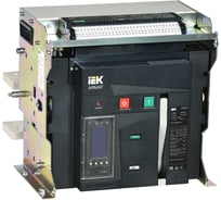 Выключатель автоматический воздушный IEK ARMAT AR-A4V TY40 3P F HR 125кА расцепитель TY 4000А 3P стационарный с аксессуарами ~220-240В: реле отключения, реле включения, моторный привод AR-ACB-3FF-125-4000A-TYCF