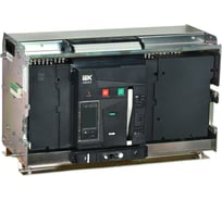 Выключатель автоматический воздушный IEK ARMAT AR-A6V TD63 3P W VR 125кА расцепитель TD 6300А 3P выдвижной с аксессуарами ~220-240В: реле отключения, реле включения, моторный привод AR-ACB-3VH-125-6300A-TDCF