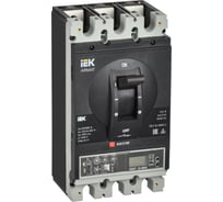 Автоматический выключатель в литом корпусе IEK ARMAT 3P типоразмер H 100кА 400А расцепитель электронный продвинутый AR-MCCB-3H-100-0400A-ELPC