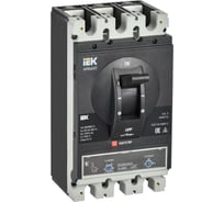 Автоматический выключатель в литом корпусе IEK ARMAT 3P типоразмер I 85кА 400А расцепитель термомагнитный регулируемый AR-MCCB-3I-085-0400A-ATUC