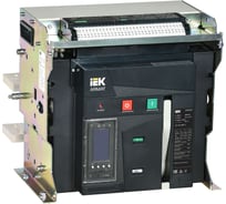 Воздушный автоматический выключатель стационарного исполнения IEK ARMAT 3P типоразмер E 100кА 2500А расцепитель TY с комплектом аксессуаров 220В: мотор привод катушка включения катушка отключения AR-ACB-3FE-100-2500A-TYCF