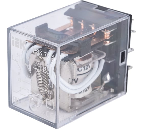 Реле ONI РЭК 78-4 3А 12В DC IEK RRP20-4-03-012D