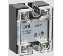 Твердотельное реле ONI OSS-2 25А 380В AC 3-32В DC OSS-2-3-25-B