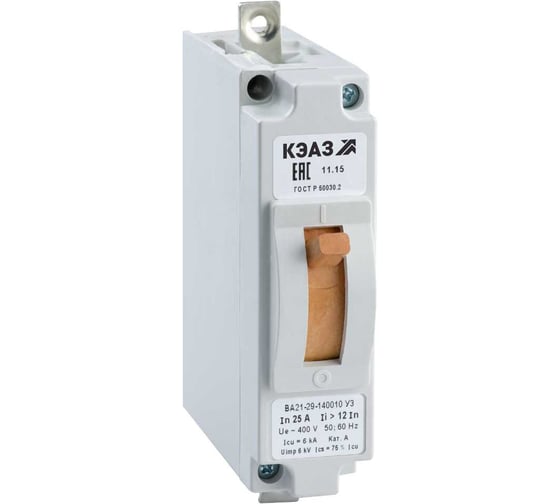 Выключатель автоматический КЭАЗ ВА21-29-120010-2А-1,5Iн-400AC-З/П-У3 102441