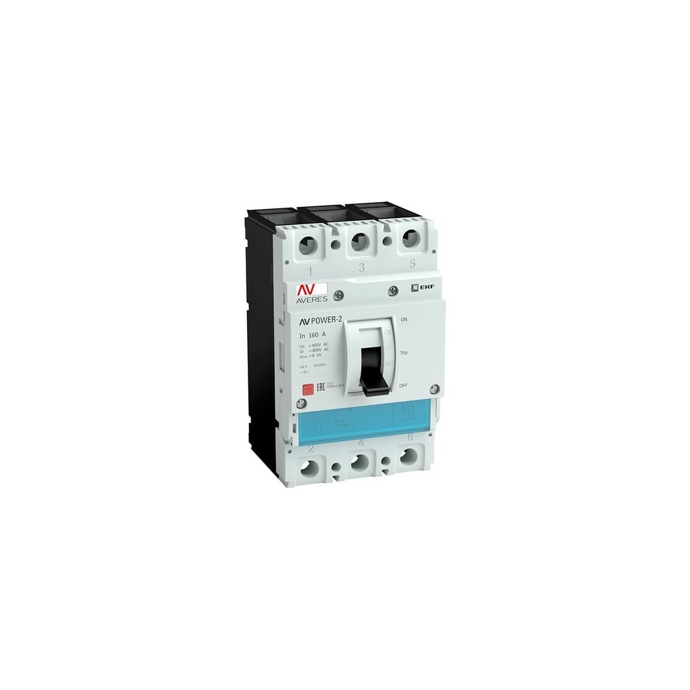 Автоматический выключатель EKF AV POWER-4/3 700А 100kA TR AVERES  mccb-43-700H-TR-av